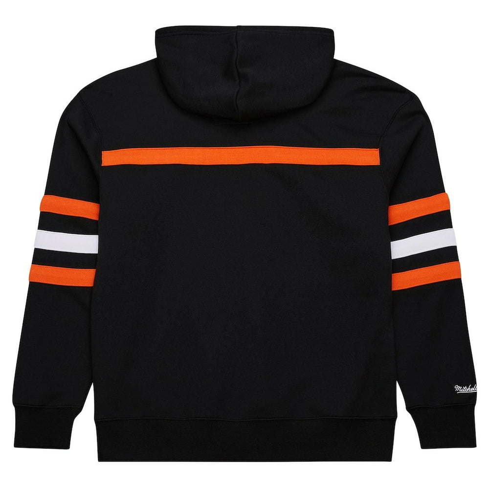 Cincinnati Bengals  Vintage Logo Head Coach Fleece Pullover Hoodie