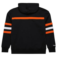Cincinnati Bengals  Vintage Logo Head Coach Fleece Pullover Hoodie