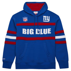 New York Giants  Vintage Logo Head Coach Fleece Pullover Hoodie