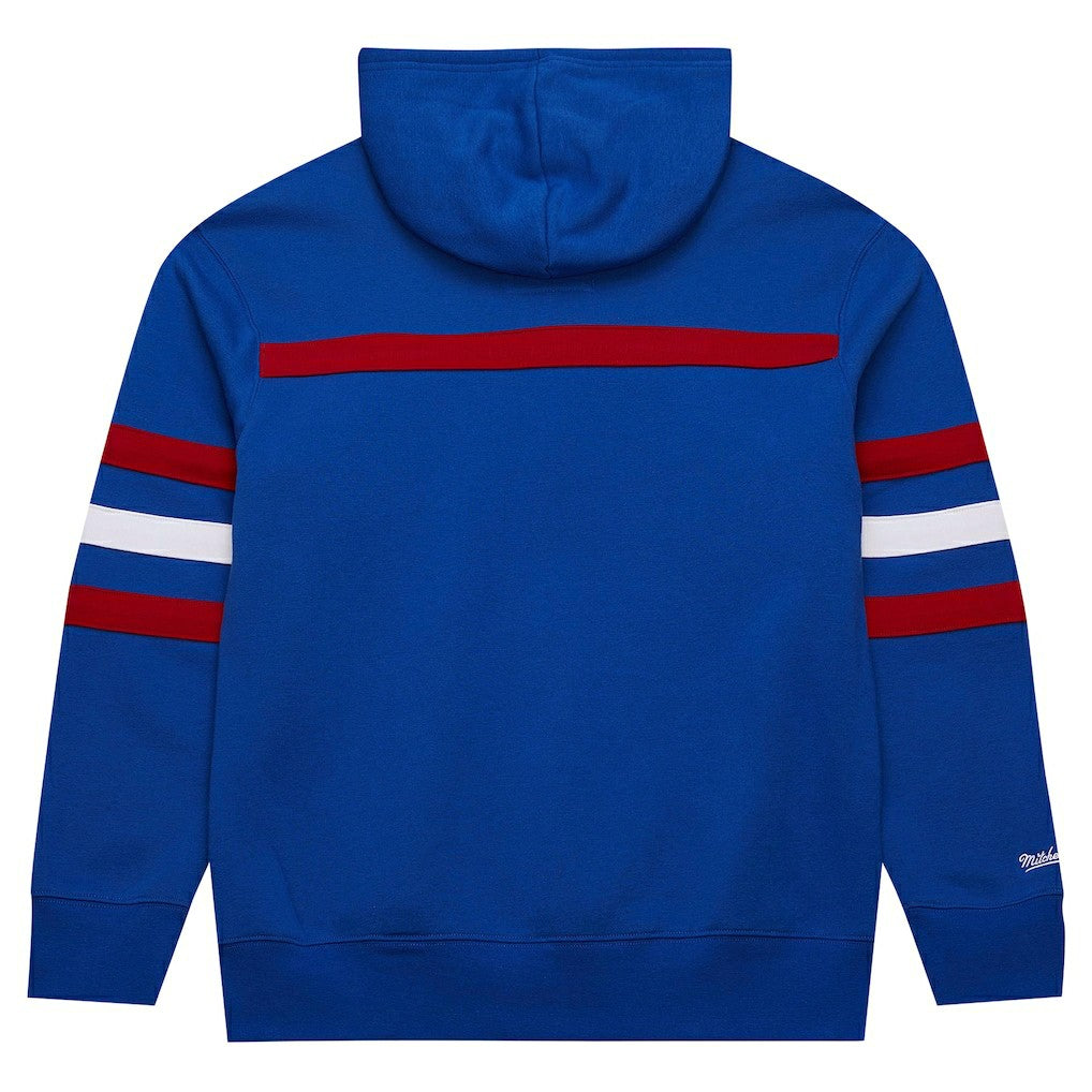 New York Giants  Vintage Logo Head Coach Fleece Pullover Hoodie