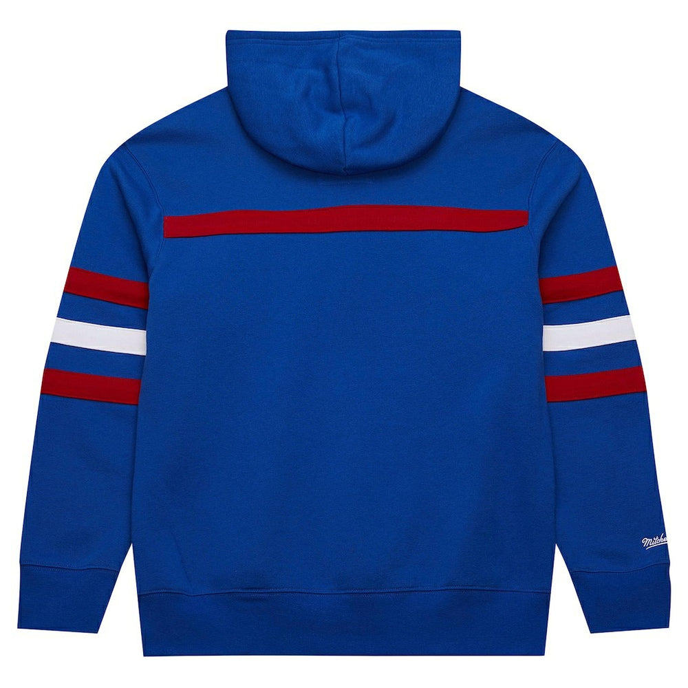 New York Giants  Vintage Logo Head Coach Fleece Pullover Hoodie