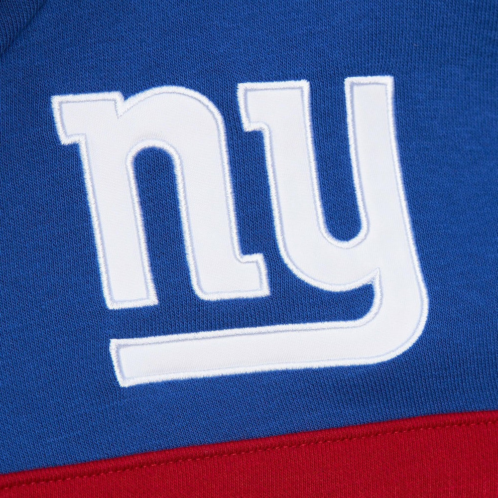 New York Giants  Vintage Logo Head Coach Fleece Pullover Hoodie