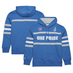 Detroit Lions  Vintage Logo Head Coach Fleece Pullover Hoodie