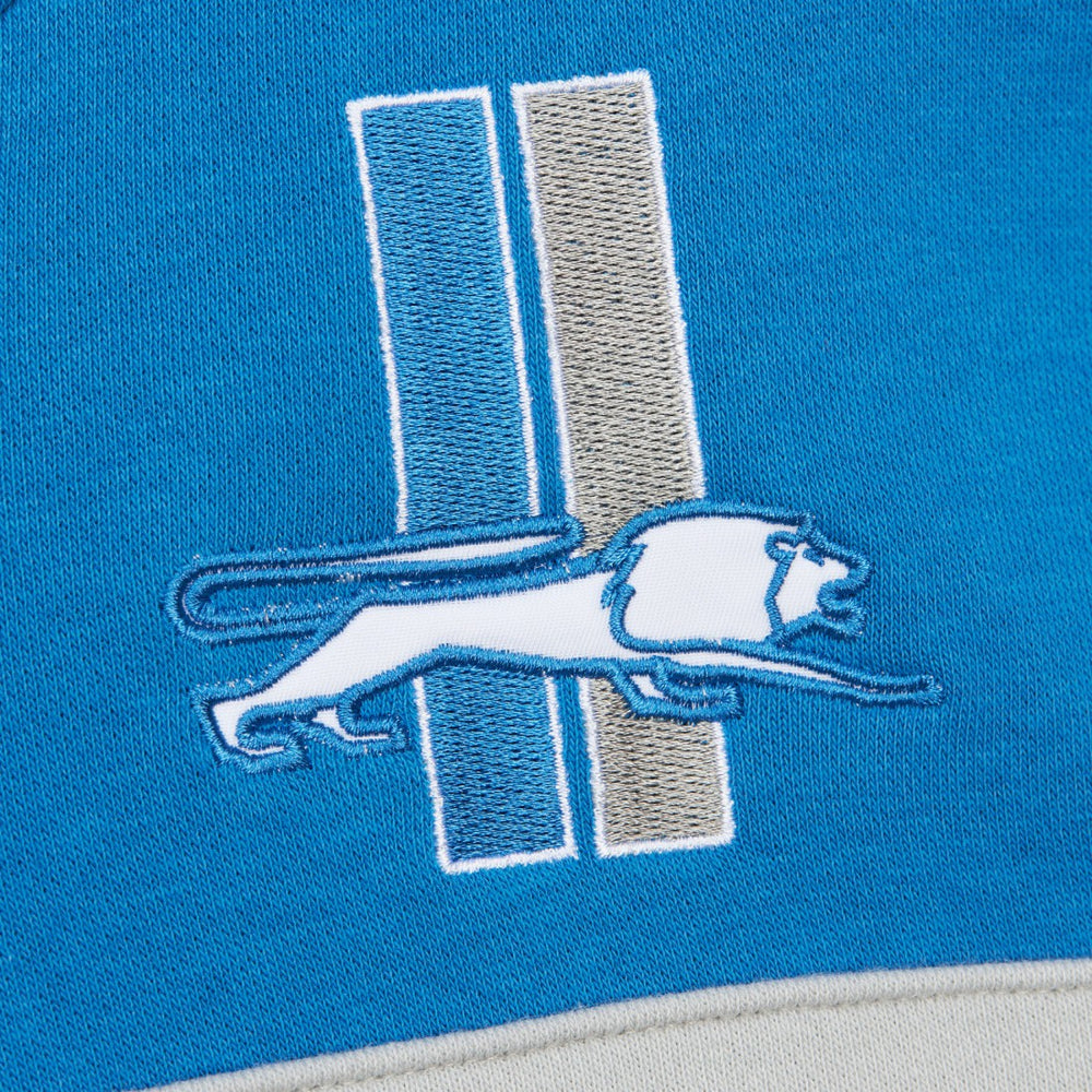 Detroit Lions  Vintage Logo Head Coach Fleece Pullover Hoodie