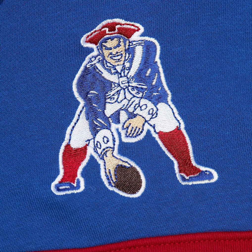 New England Patriots  Vintage Logo Head Coach Fleece Pullover Hoodie
