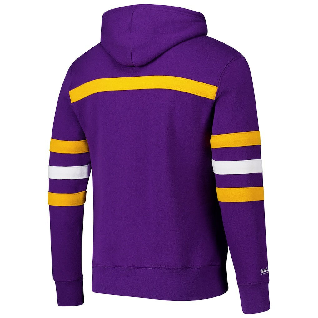 Minnesota Vikings  Vintage Logo Head Coach Fleece Pullover Hoodie