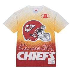 Kansas City Chiefs Mitchell & Ness Team Burst Vintage Logo T-Shirt