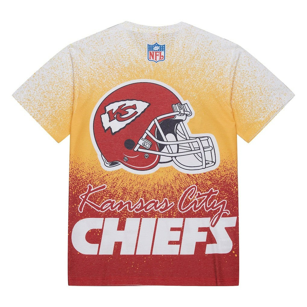 Kansas City Chiefs Mitchell & Ness Team Burst Vintage Logo T-Shirt