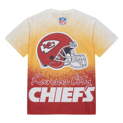 Kansas City Chiefs Mitchell & Ness Team Burst Vintage Logo T-Shirt