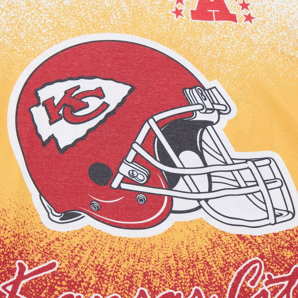 Kansas City Chiefs Mitchell & Ness Team Burst Vintage Logo T-Shirt