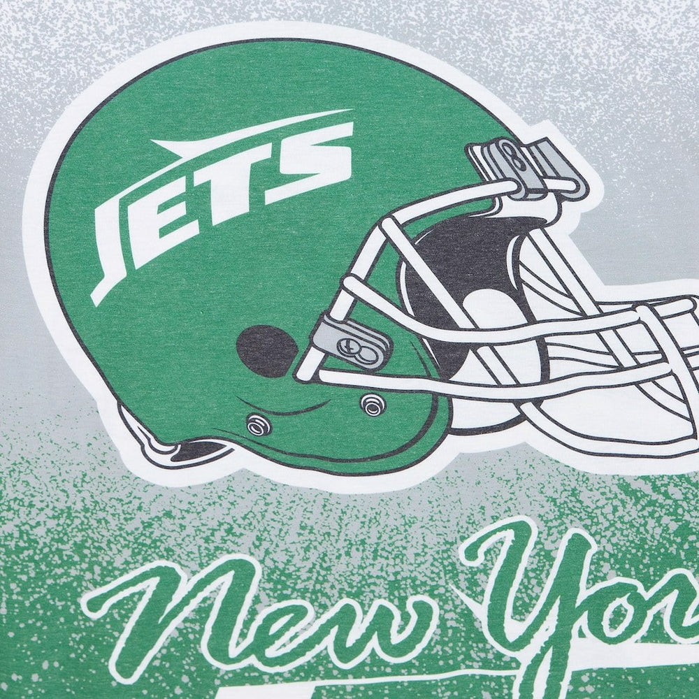 New York Jets Mitchell & Ness Team Burst Vintage Logo T-Shirt