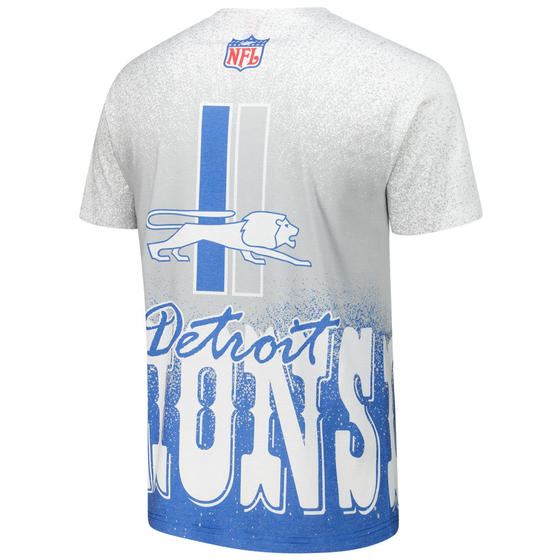 Detroit Lions Mitchell & Ness Team Burst Vintage Logo T-Shirt