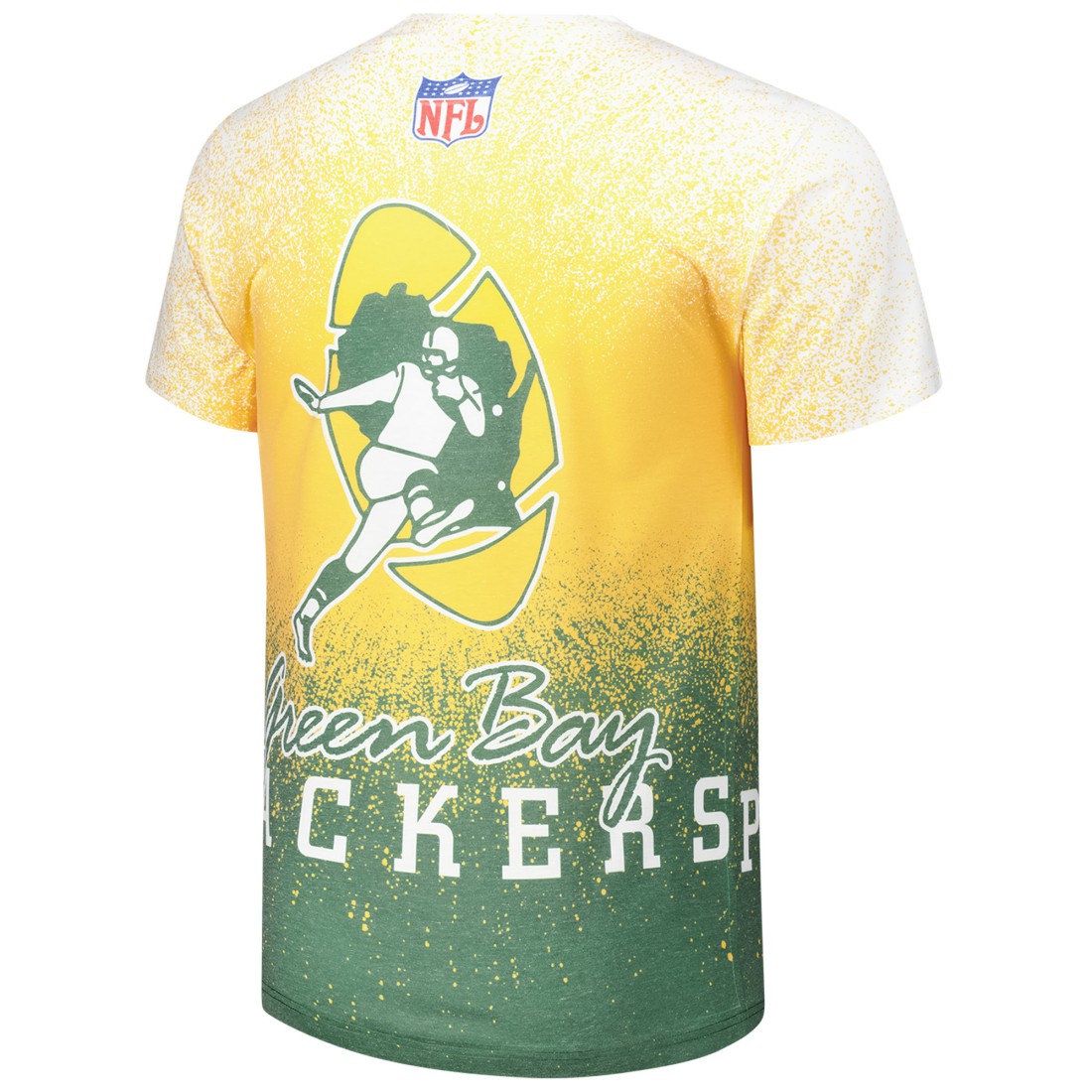 Green Bay Packers Mitchell & Ness Team Burst Vintage Logo T-Shirt