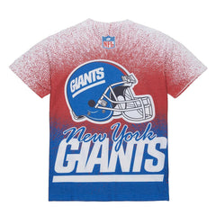 New York Giants Mitchell & Ness Team Burst Vintage Logo T-Shirt