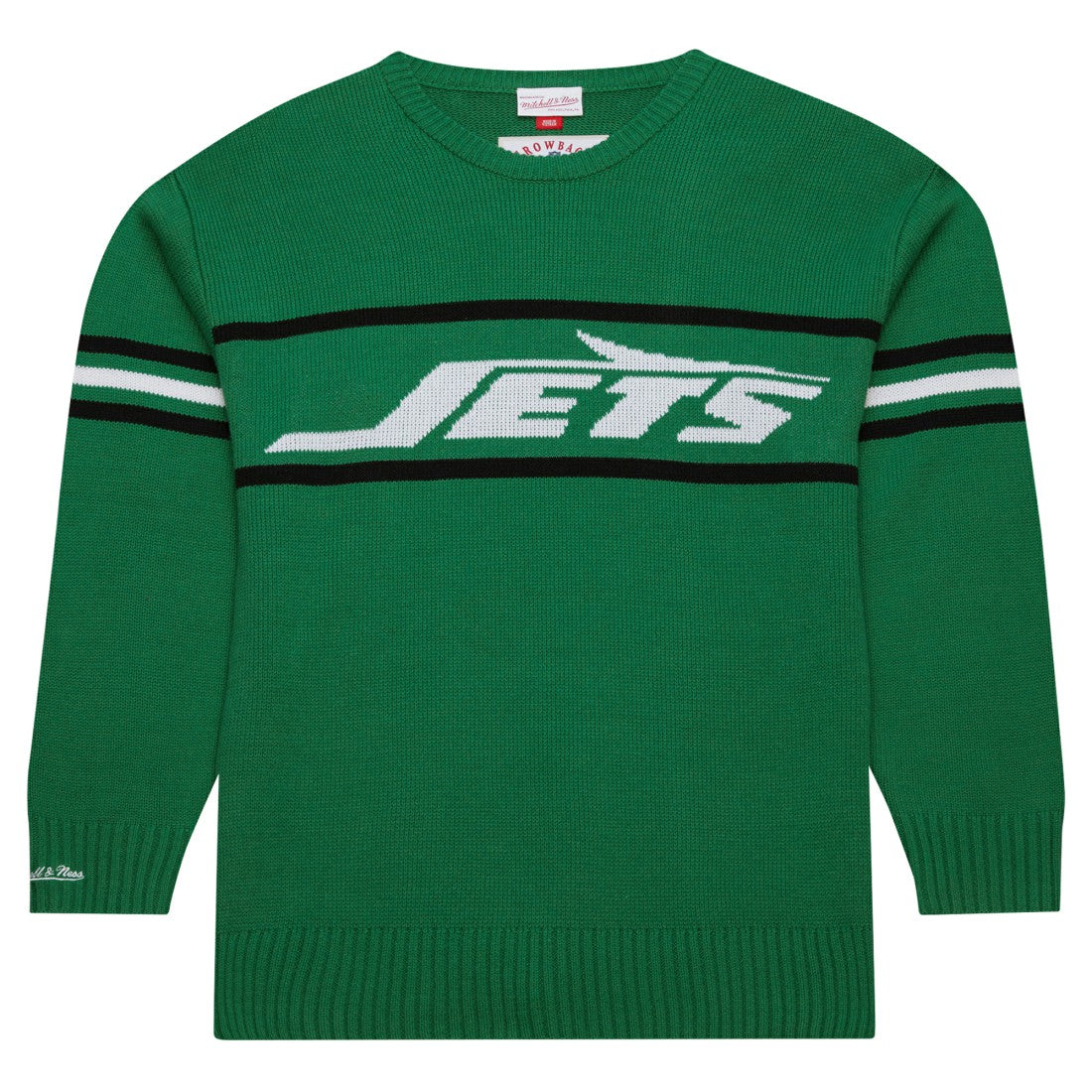 New York Jets Mitchell & Ness Throwback 1984 Pullover Sweater