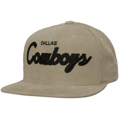Dallas Cowboys Mitchell & Ness Cord Snapback Hat
