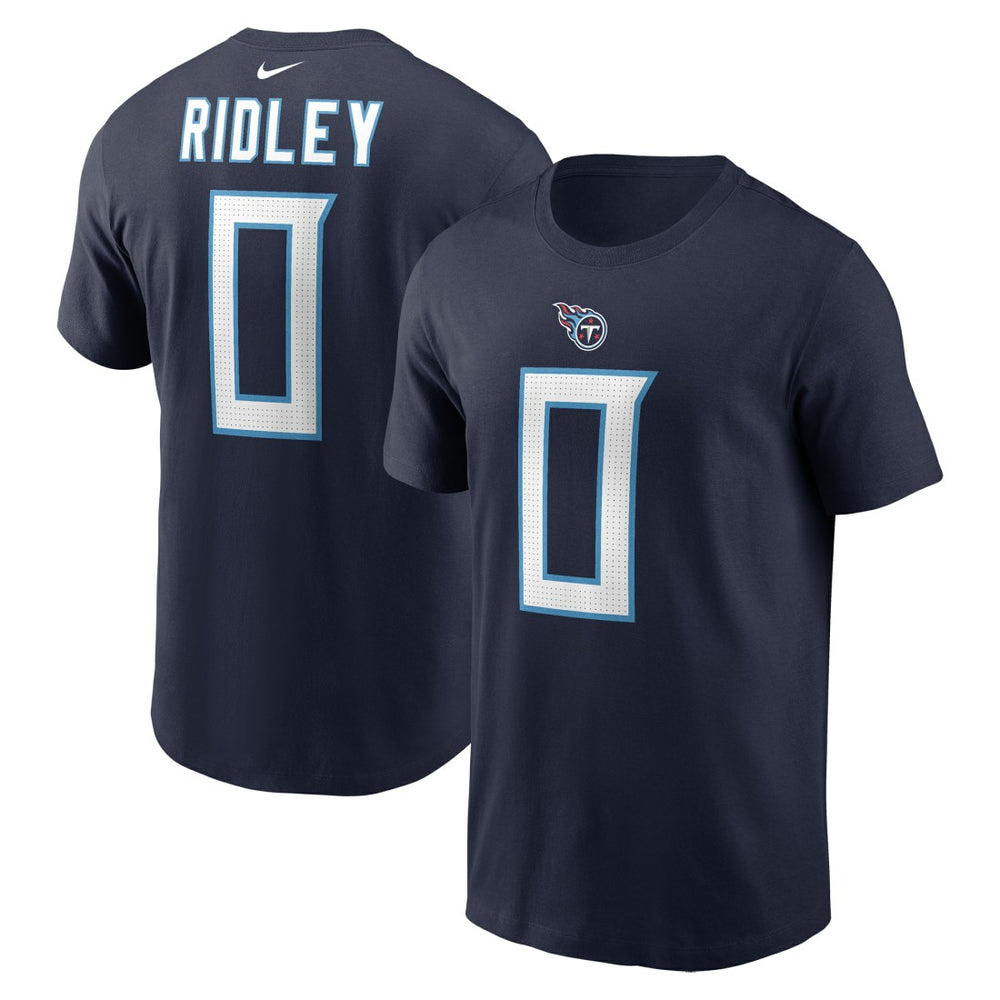 Tennessee Titans Nike Calvin Ridley  Player Name & Number T-Shirt