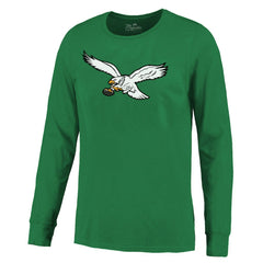 Philadelphia Eagles  Saquon Barkley  Majestic Threads Name & Number Long Sleeve T-Shirt