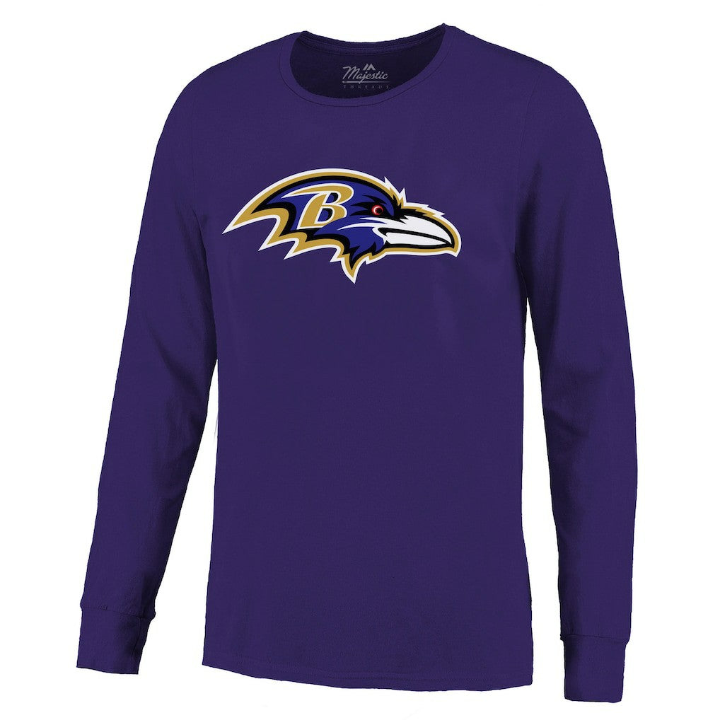 Baltimore Ravens  Derrick Henry  Majestic Threads Name & Number Long Sleeve T-Shirt
