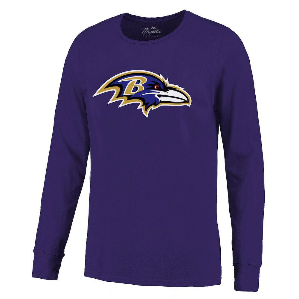 Baltimore Ravens  Derrick Henry  Majestic Threads Name & Number Long Sleeve T-Shirt