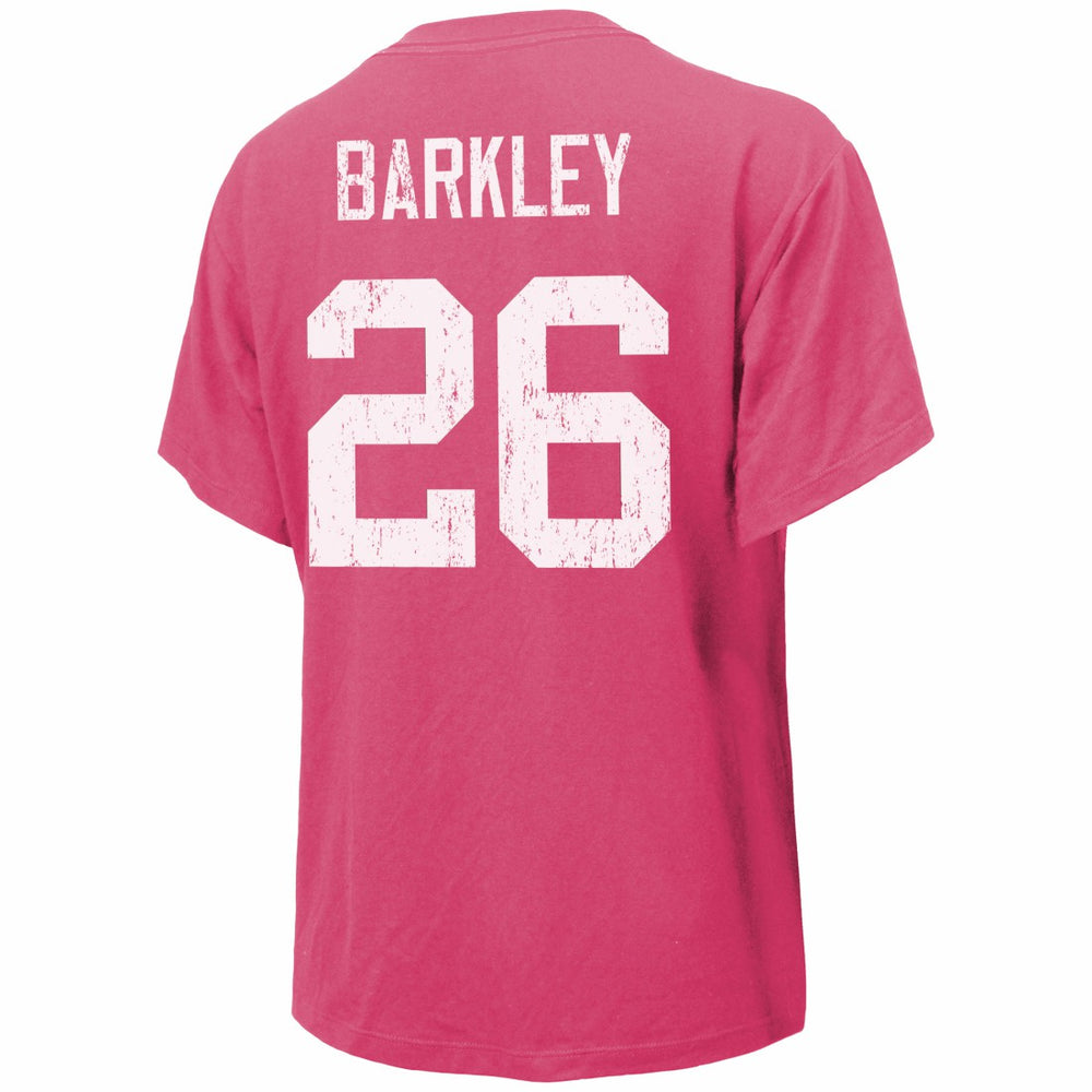 Philadelphia Eagles  Saquon Barkley  Majestic Threads Women's Name & Number T-Shirt