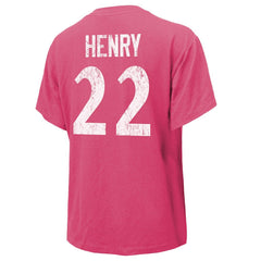 Baltimore Ravens  Derrick Henry  Majestic Threads Women's Name & Number T-Shirt