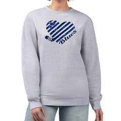 St. Louis Blues G-III 4Her by Carl Banks Women's Heart Graphic Pullover Sweatshirt Online