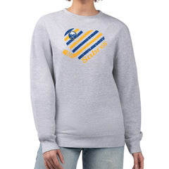 Buffalo Sabres G-III 4Her by Carl Banks Women's Heart Graphic Pullover Sweatshirt Discount