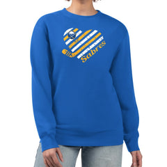 Buffalo Sabres G-III 4Her by Carl Banks Women's Heart Graphic Pullover Sweatshirt Online