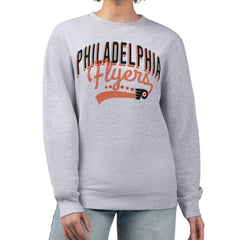 Philadelphia Flyers G-III 4Her by Carl Banks Women's Filigree Team Graphic Fleece Pullover Sweatshirt Sale