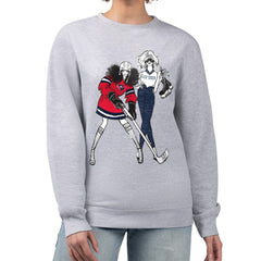 Columbus Blue Jackets G-III 4Her by Carl Banks Women's Hockey Girls Team Graphic Fleece Pullover Sweatshirt Online