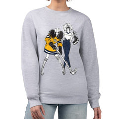 Nashville Predators G-III 4Her by Carl Banks Women's Hockey Girls Team Graphic Fleece Pullover Sweatshirt On Sale