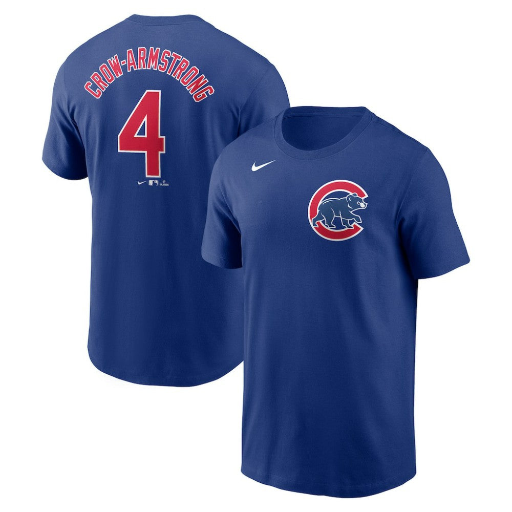 Pete Crow-Armstrong Chicago Cubs Nike Fuse Name & Number T-Shirt | MLB Near me