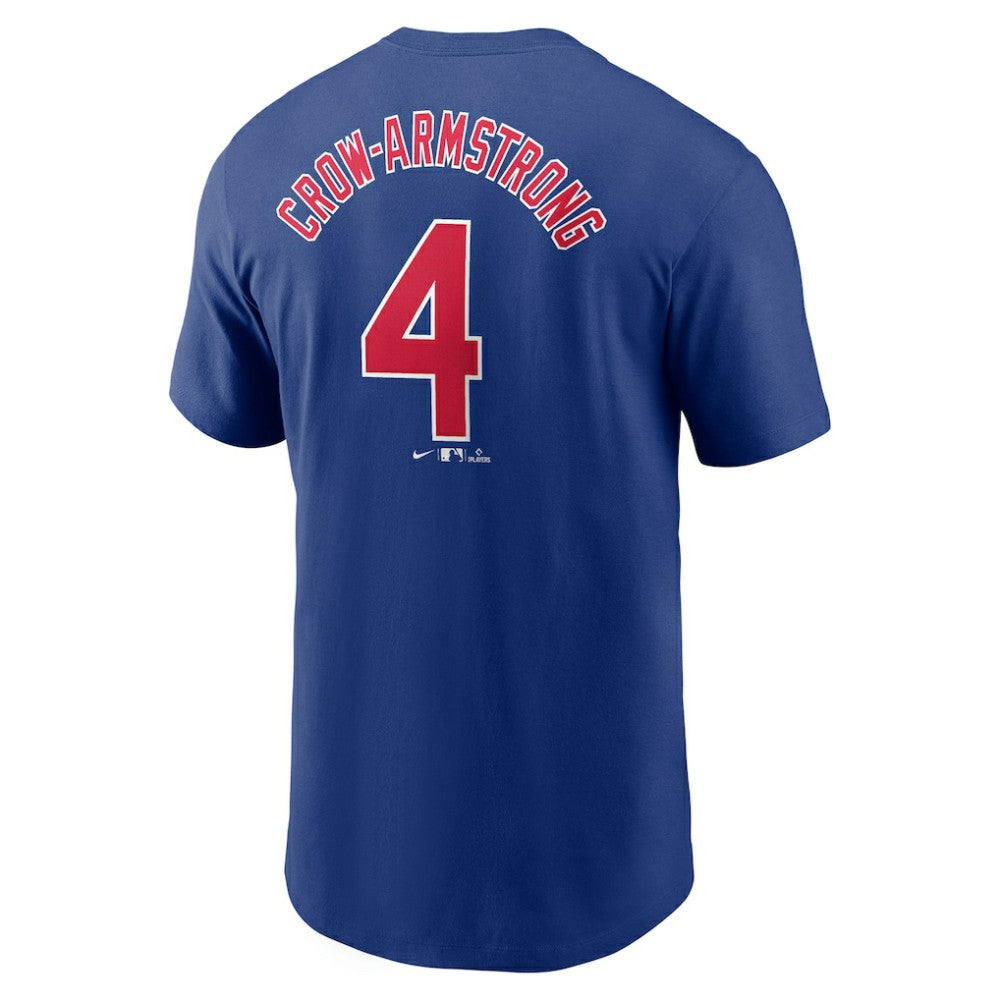 Pete Crow-Armstrong Chicago Cubs Nike Fuse Name & Number T-Shirt | MLB Near me