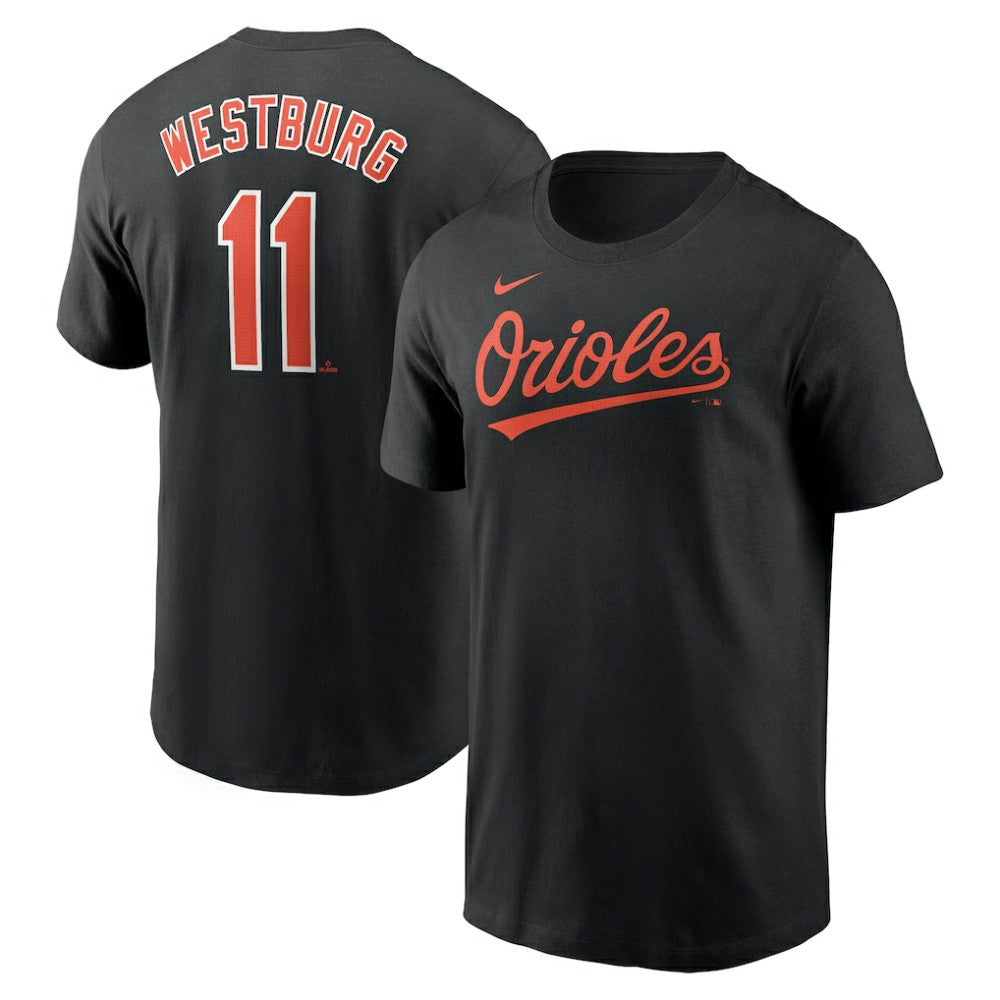 Jordan Westburg Baltimore Orioles Nike Fuse Name & Number T-Shirt | MLB For sale