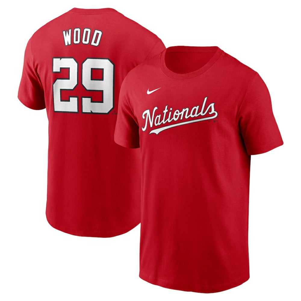 James Wood Washington Nationals Nike Fuse Name & Number T-Shirt | MLB Online