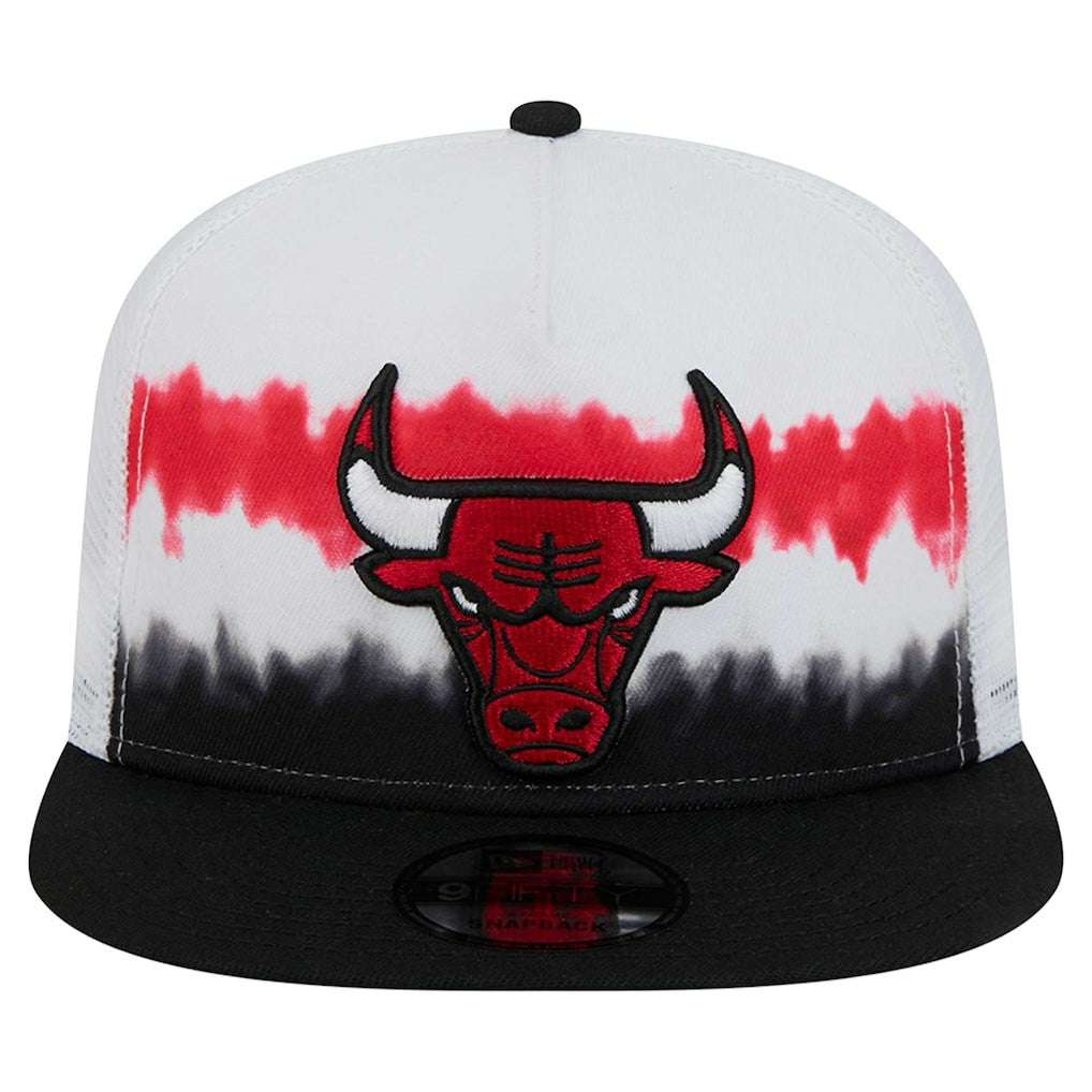 Chicago Bulls Dip-Dye 9FIFTY A-Frame Trucker Snapback Hat Discount