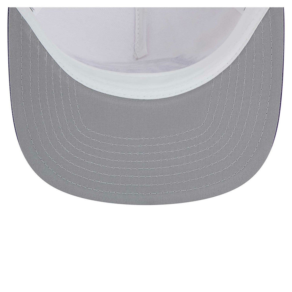 Los Angeles Lakers Dip-Dye 9FIFTY A-Frame Trucker Snapback Hat New