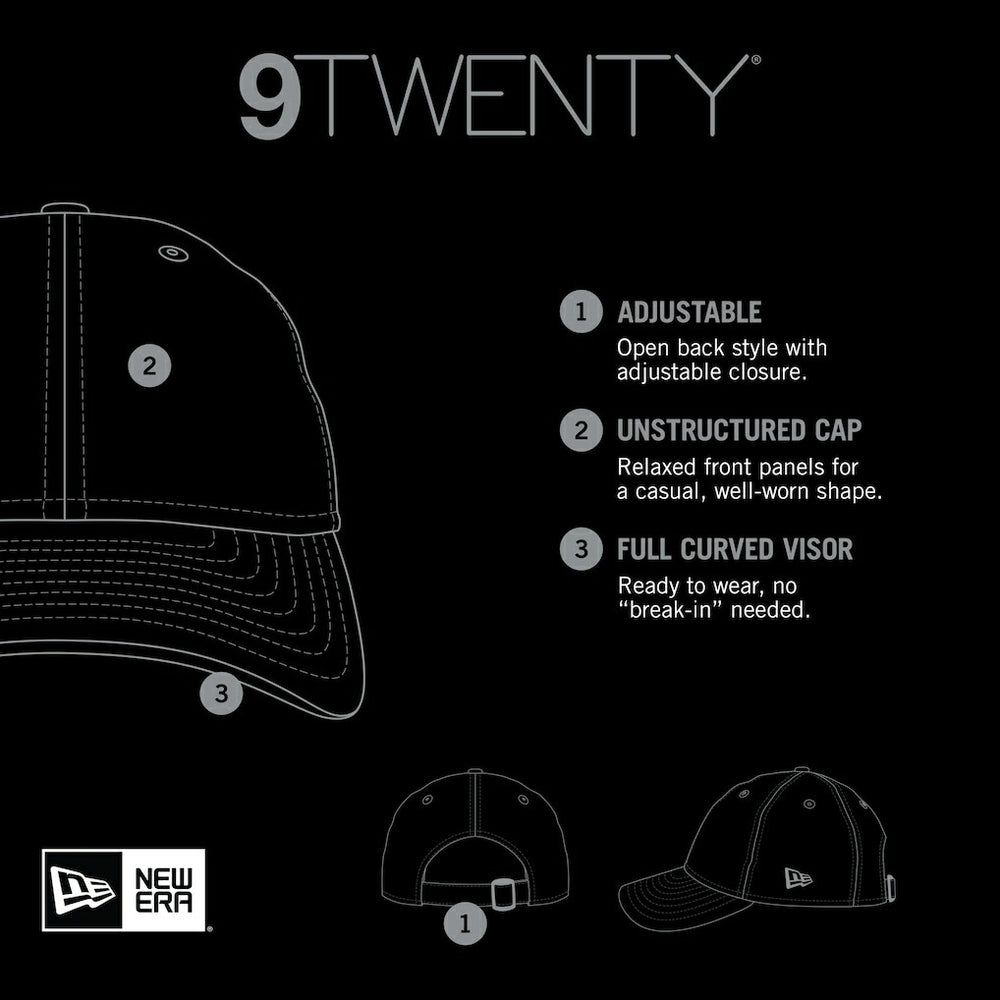 Miami Dolphins New Era Women's Frond 9TWENTY Adjustable Hat
