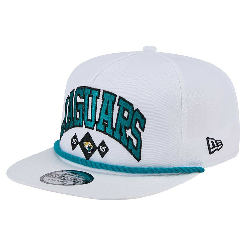 Jacksonville Jaguars New Era Diamond Golfer Snapback Hat