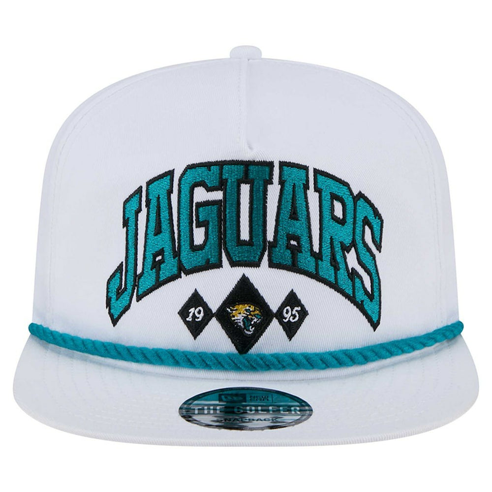 Jacksonville Jaguars New Era Diamond Golfer Snapback Hat