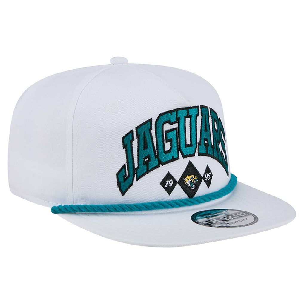 Jacksonville Jaguars New Era Diamond Golfer Snapback Hat