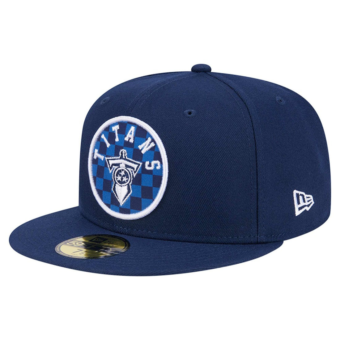 Tennessee Titans New Era Checkered 59FIFTY Fitted Hat