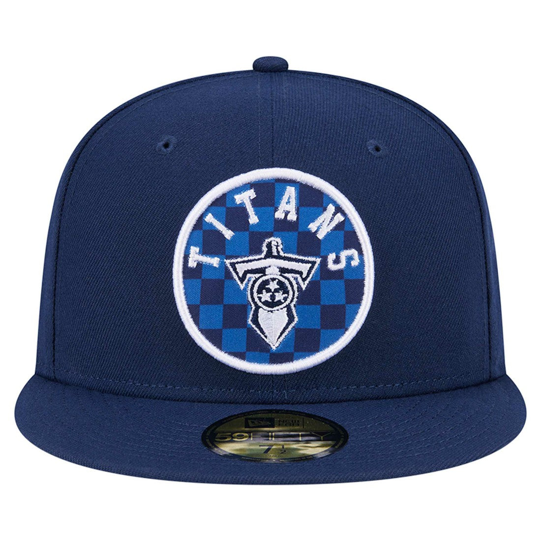 Tennessee Titans New Era Checkered 59FIFTY Fitted Hat