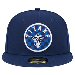 Tennessee Titans New Era Checkered 59FIFTY Fitted Hat