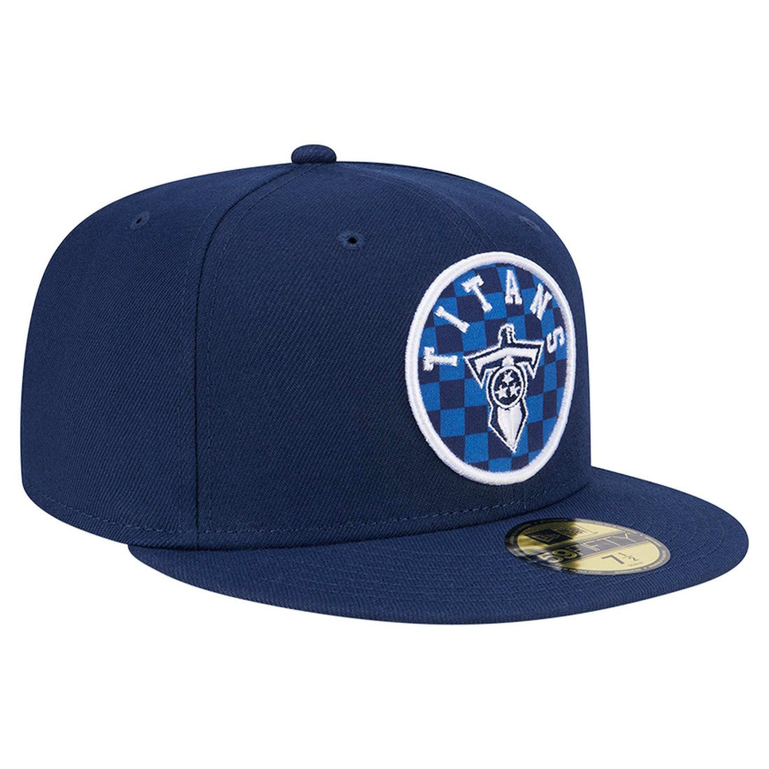 Tennessee Titans New Era Checkered 59FIFTY Fitted Hat