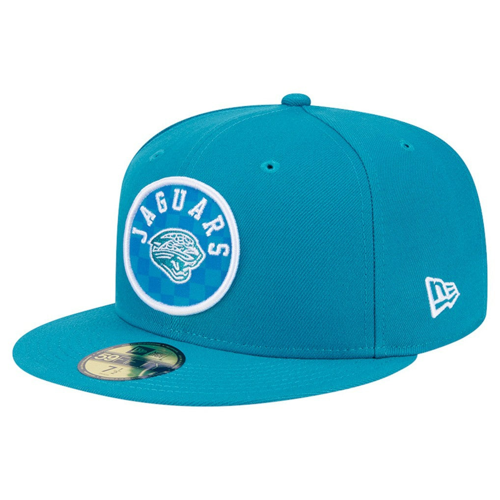 Jacksonville Jaguars New Era Checkered 59FIFTY Fitted Hat