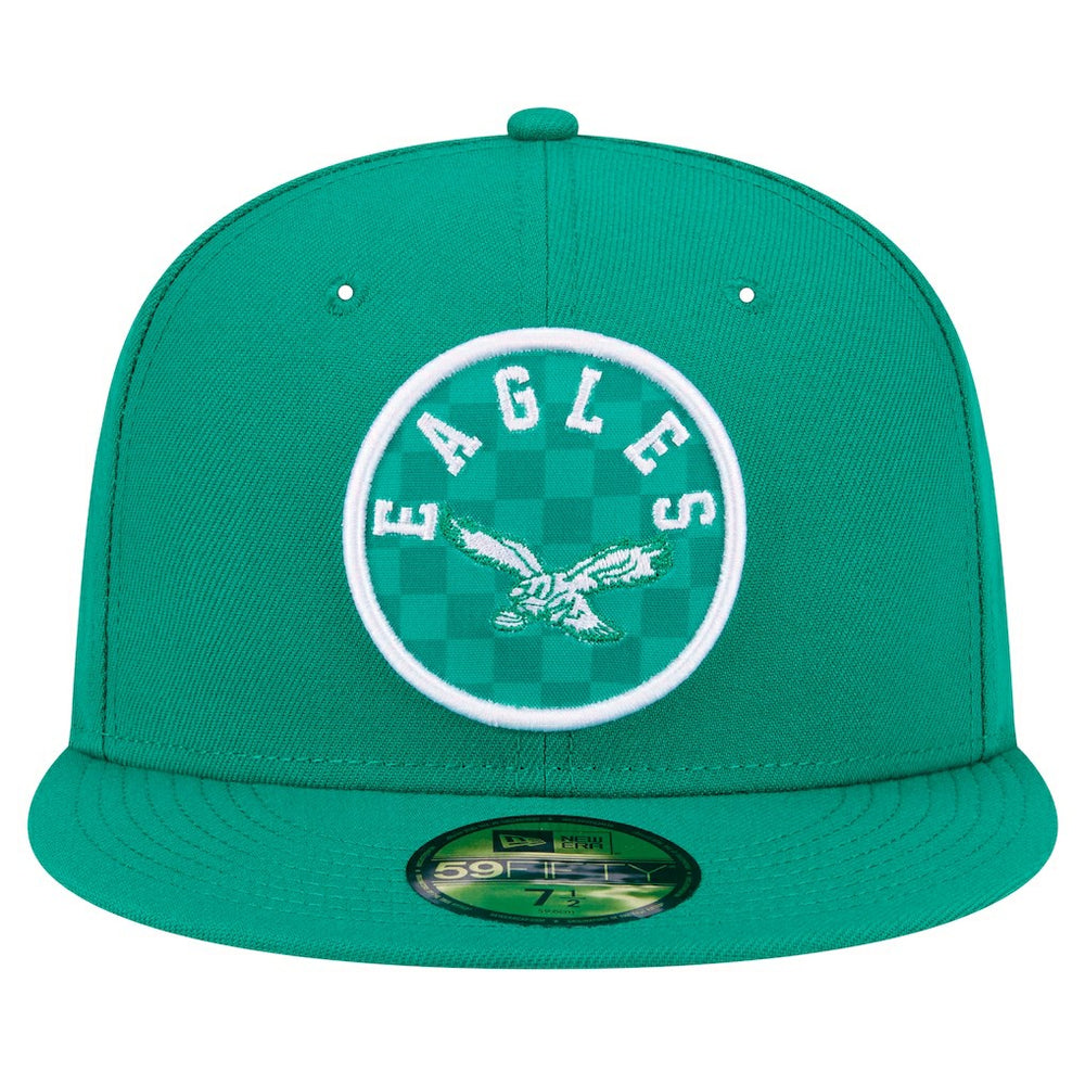 Philadelphia Eagles New Era Checkered 59FIFTY Fitted Hat
