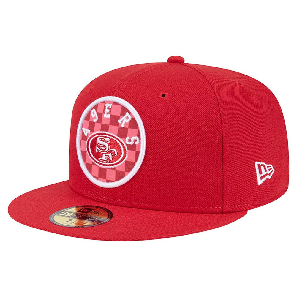 San Francisco 49ers New Era Checkered 59FIFTY Fitted Hat