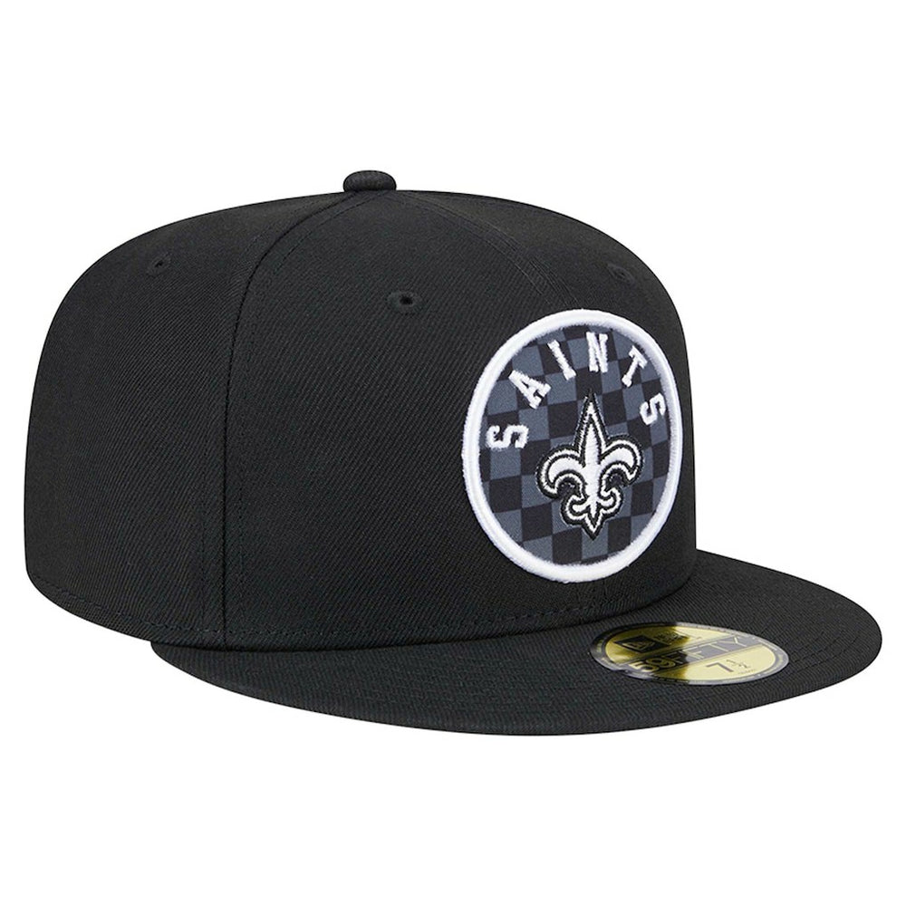 New Orleans Saints New Era Checkered 59FIFTY Fitted Hat